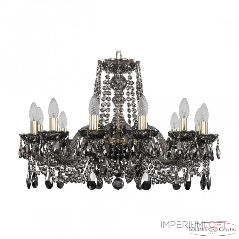 Подвесная люстра Bohemia Ivele Crystal 1402 1402/12/240 G M731 Подвесная люстра Bohemia Ivele Crystal 1402 1402/12/240 G M731