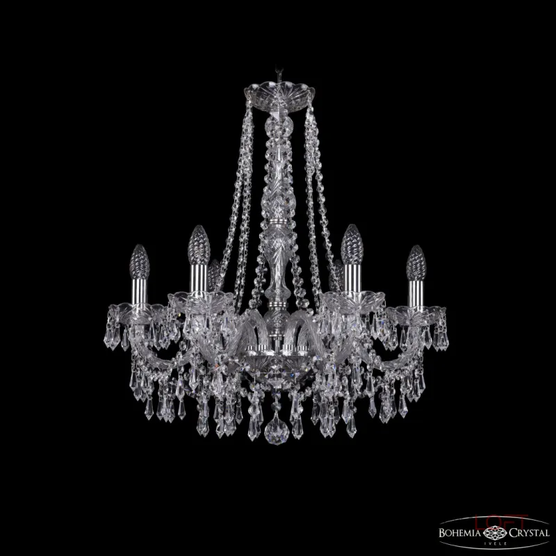 Подвесная люстра Bohemia Ivele Crystal 1403 1403/6/195/h-60 Ni