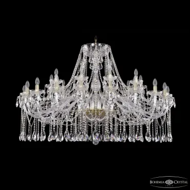 Подвесная люстра Bohemia Ivele Crystal 1413 1413/20+10/530 G
