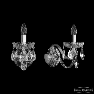 Бра Bohemia Ivele Crystal 1402 1402B/1/160/XL Ni Бра Bohemia Ivele Crystal 1402 1402B/1/160/XL Ni