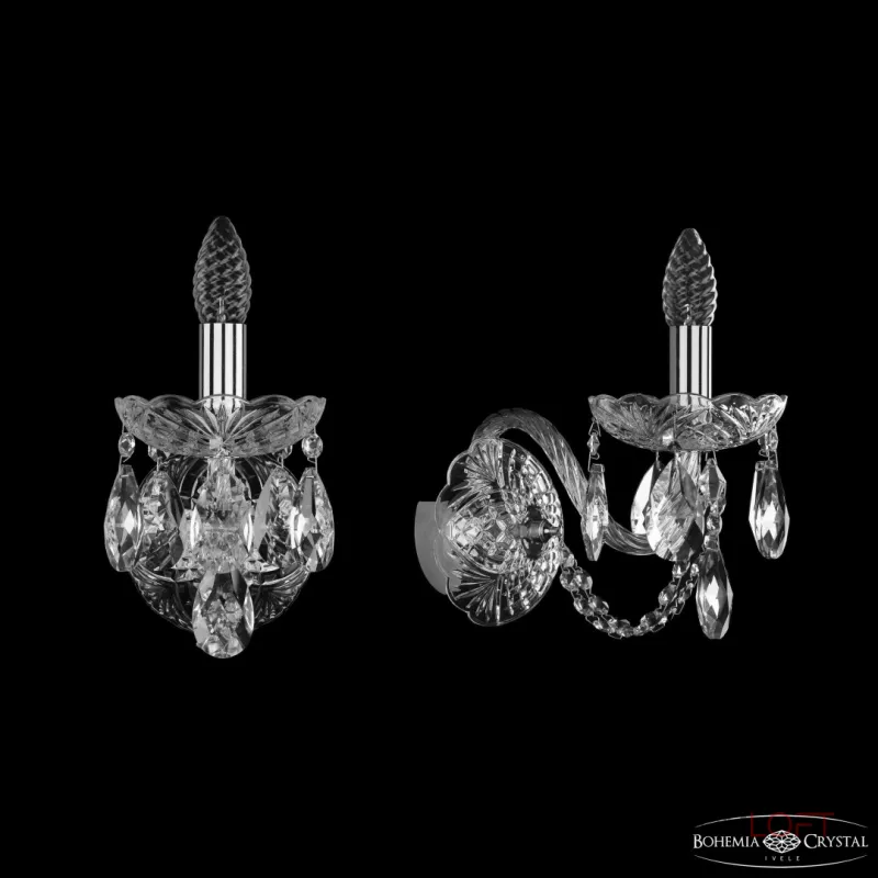 Бра Bohemia Ivele Crystal 1402 1402B/1/160/XL Ni Бра Bohemia Ivele Crystal 1402 1402B/1/160/XL Ni