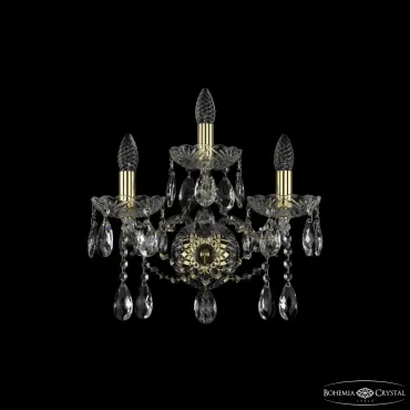 Бра Bohemia Ivele Crystal 1413 1413B/2+1/165/XL G