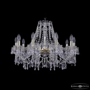 Подвесная люстра Bohemia Ivele Crystal 1403 1403/10/240 G