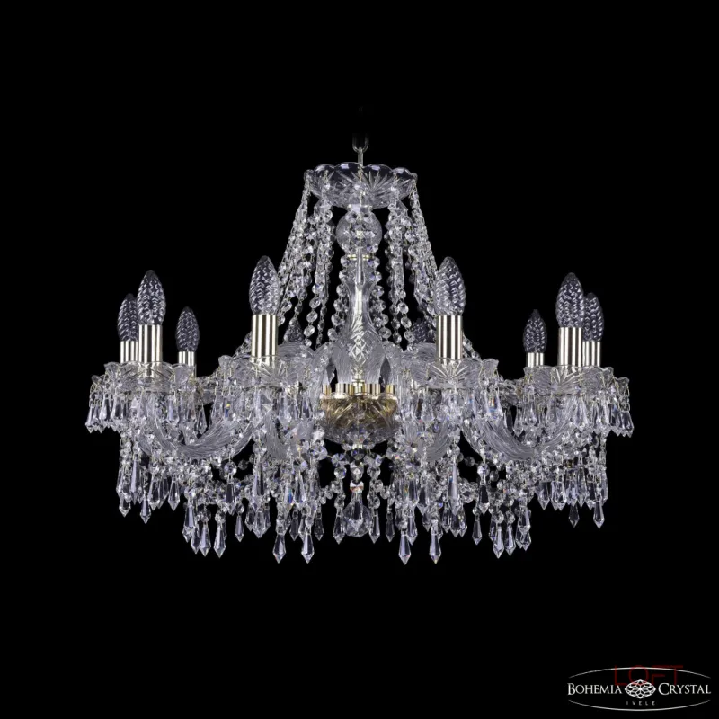 Подвесная люстра Bohemia Ivele Crystal 1403 1403/10/240 G