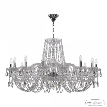 Подвесная люстра Bohemia Ivele Crystal 1402 1402/16/400 Ni