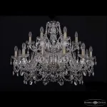 Подвесная люстра Bohemia Ivele Crystal 1411 1411/12+6/300/2d Pa