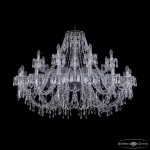 Подвесная люстра Bohemia Ivele Crystal 1403 1403/16+8/460 Ni