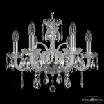 Подвесная люстра Bohemia Ivele Crystal 118 118/6/141 Ni