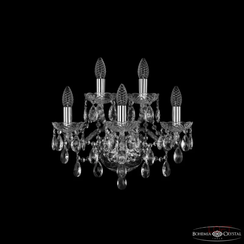 Бра Bohemia Ivele Crystal 1415 1415B/3+2/165 Ni