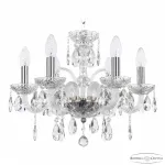 Подвесная люстра Bohemia Ivele Crystal 118 118/6/141 Ni