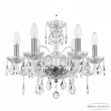 Подвесная люстра Bohemia Ivele Crystal 118 118/6/141 Ni Подвесная люстра Bohemia Ivele Crystal 118 118/6/141 Ni
