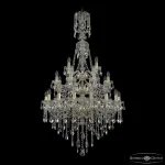 Подвесная люстра Bohemia Ivele Crystal 1415 1415/16+8+4/300/XL-155/3d G