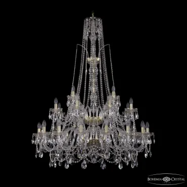 Подвесная люстра Bohemia Ivele Crystal 1411 1411/16+8+4/400/XL-150/2d G Подвесная люстра Bohemia Ivele Crystal 1411 1411/16+8+4/400/XL-150/2d G