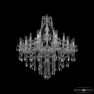 Подвесная люстра Bohemia Ivele Crystal 1415 1415/12+6+3/300 Ni Подвесная люстра Bohemia Ivele Crystal 1415 1415/12+6+3/300 Ni