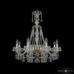 Подвесная люстра Bohemia Ivele Crystal 1409 1409/8/240/XL-75 G