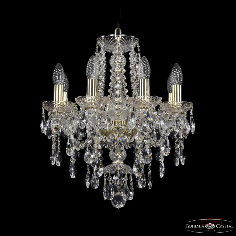 Подвесная люстра Bohemia Ivele Crystal 1415 1415/8/141 G Подвесная люстра Bohemia Ivele Crystal 1415 1415/8/141 G
