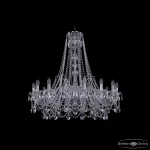 Подвесная люстра Bohemia Ivele Crystal 1411 1411/16/360/h-95 Ni