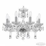 Подвесная люстра Bohemia Ivele Crystal 117 117/8/165 Ni