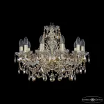 Подвесная люстра Bohemia Ivele Crystal 1411 1411/10/195 G R721