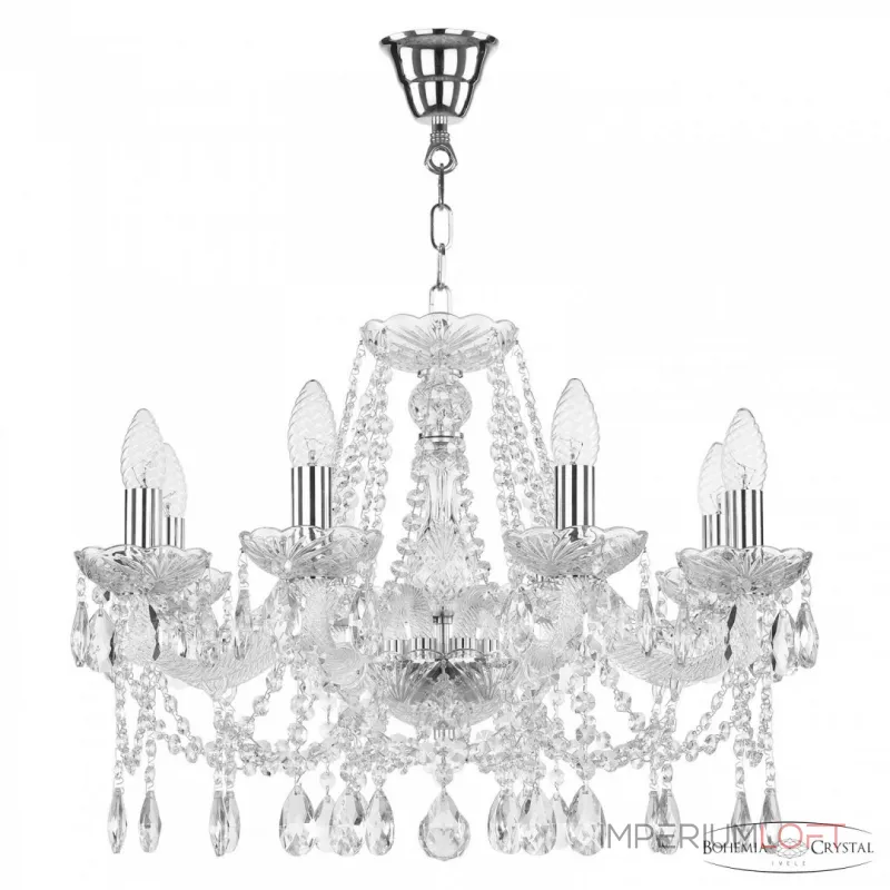Подвесная люстра Bohemia Ivele Crystal 107 107/8/200 Ni