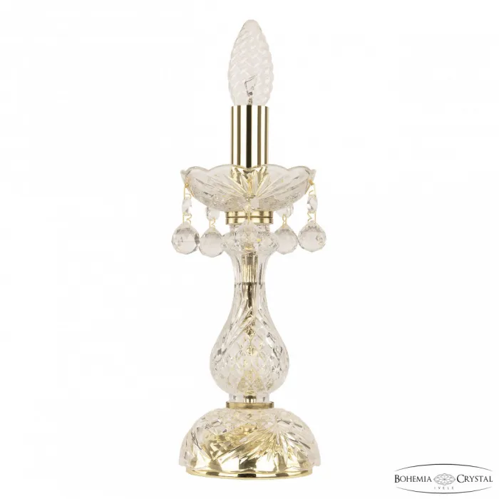 Настольная лампа Bohemia Ivele Crystal 108 108L/1-27 G от ImperiumLoft