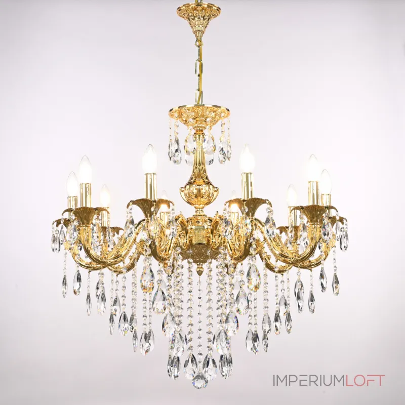 Подвесная люстра Bohemia Ivele Crystal AL7901 AL79101/10/250 B G Подвесная люстра Bohemia Ivele Crystal AL7901 AL79101/10/250 B G