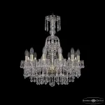 Подвесная люстра Bohemia Ivele Crystal 1403 1403/12/195/XL-65 G