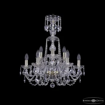 Подвесная люстра Bohemia Ivele Crystal 1402 1402/6+3/195/XL-64 G