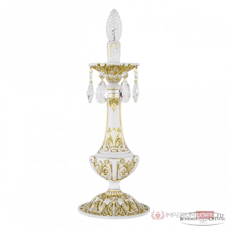Настольная лампа Bohemia Ivele Crystal AL7801 AL78100L/1-38 WMG от ImperiumLoft
