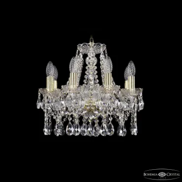Подвесная люстра Bohemia Ivele Crystal 1413 1413/8/141 G Подвесная люстра Bohemia Ivele Crystal 1413 1413/8/141 G