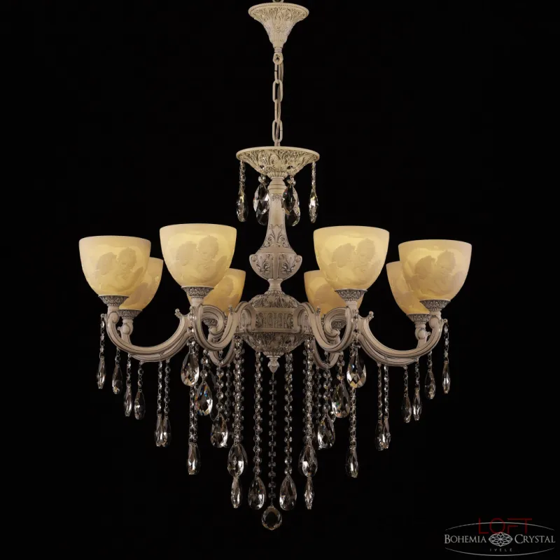 Подвесная люстра Bohemia Ivele Crystal AL7801 AL78101/8/250 B WMN P1 U Angel