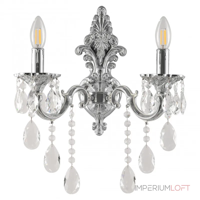 Бра Bohemia Ivele Crystal AL7801 AL7801B14/2/175 B NW