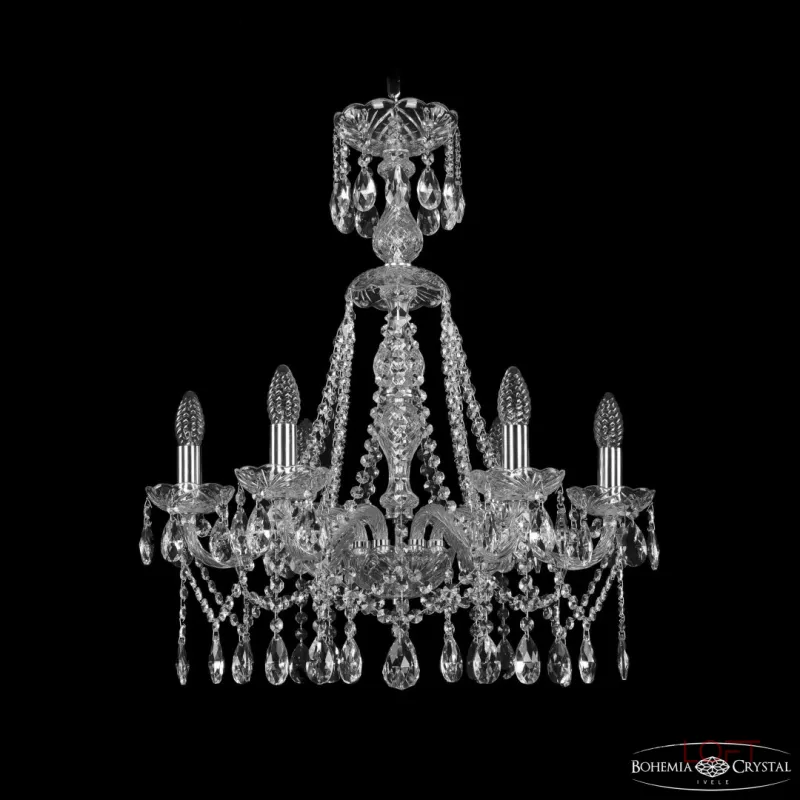 Подвесная люстра Bohemia Ivele Crystal 1413 1413/6/200/XL-66 Ni