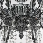 Подвесная люстра Bohemia Ivele Crystal AL7901 AL79101/8/250 B NB