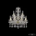 Подвесная люстра Bohemia Ivele Crystal 1413 1413/8+4/165/2d G
