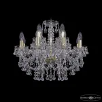 Подвесная люстра Bohemia Ivele Crystal 1409 1409/8+4/195 G