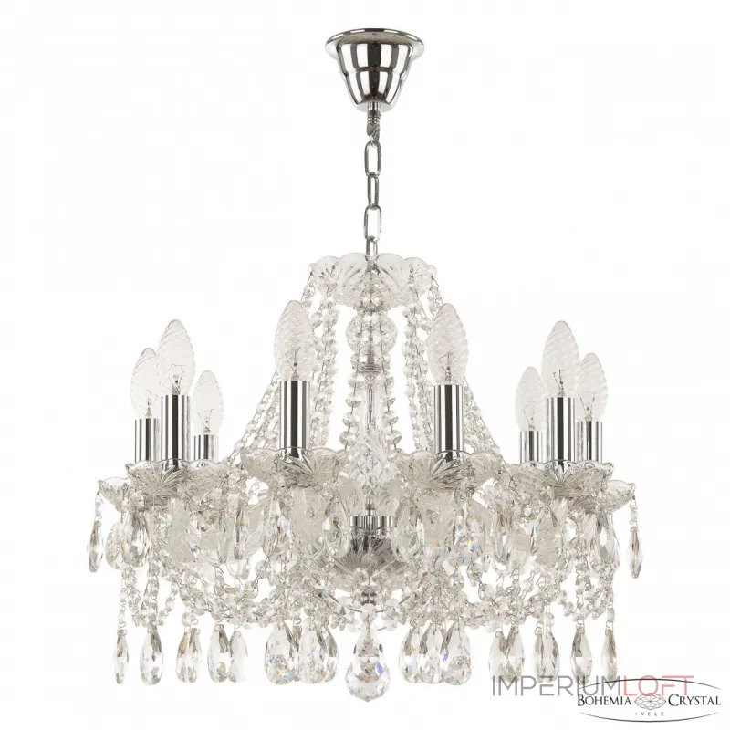 Подвесная люстра Bohemia Ivele Crystal 107 107/10/165 Ni