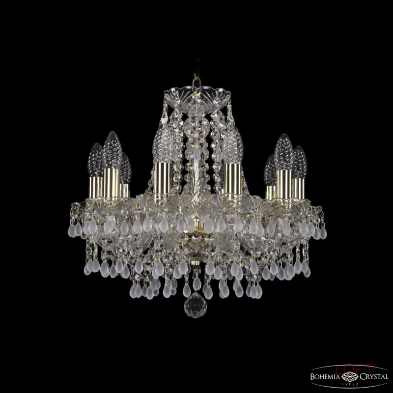 Подвесная люстра Bohemia Ivele Crystal 1410 1410/10/141 G V0300 Подвесная люстра Bohemia Ivele Crystal 1410 1410/10/141 G V0300