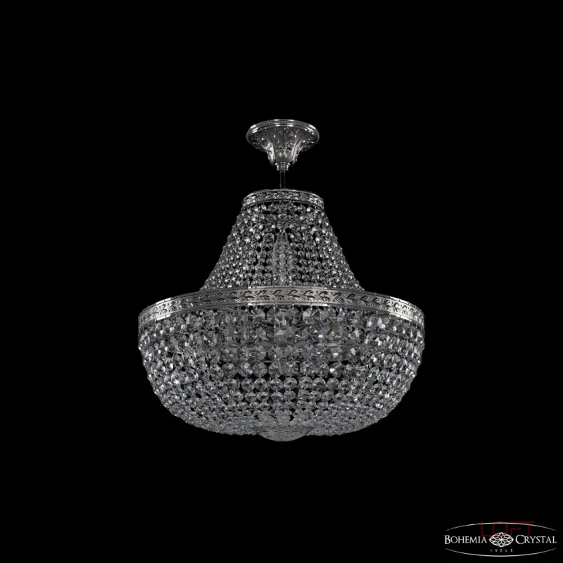 Подвесная люстра Bohemia Ivele Crystal 1911 19111/H1/45IV Ni Подвесная люстра Bohemia Ivele Crystal 1911 19111/H1/45IV Ni