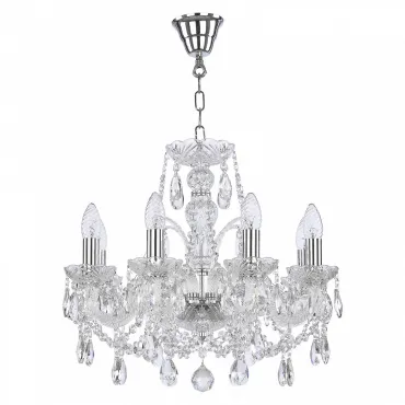 Люстра Bohemia Ivele Crystal 105 105/8/165 Ni