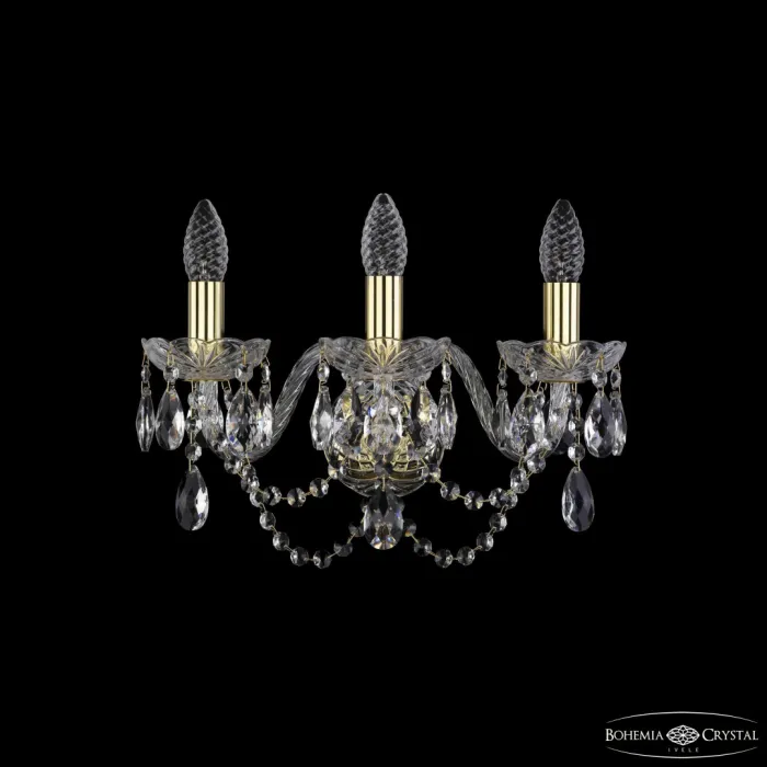 Бра Bohemia Ivele Crystal 1402 1402B/3/160 G от ImperiumLoft