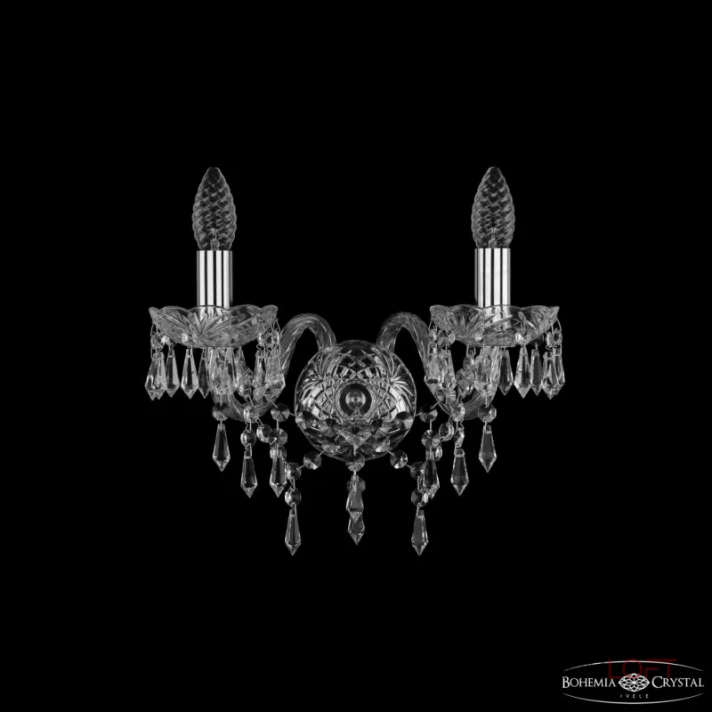 Бра Bohemia Ivele Crystal 1403 1403B/2/141 Ni Бра Bohemia Ivele Crystal 1403 1403B/2/141 Ni