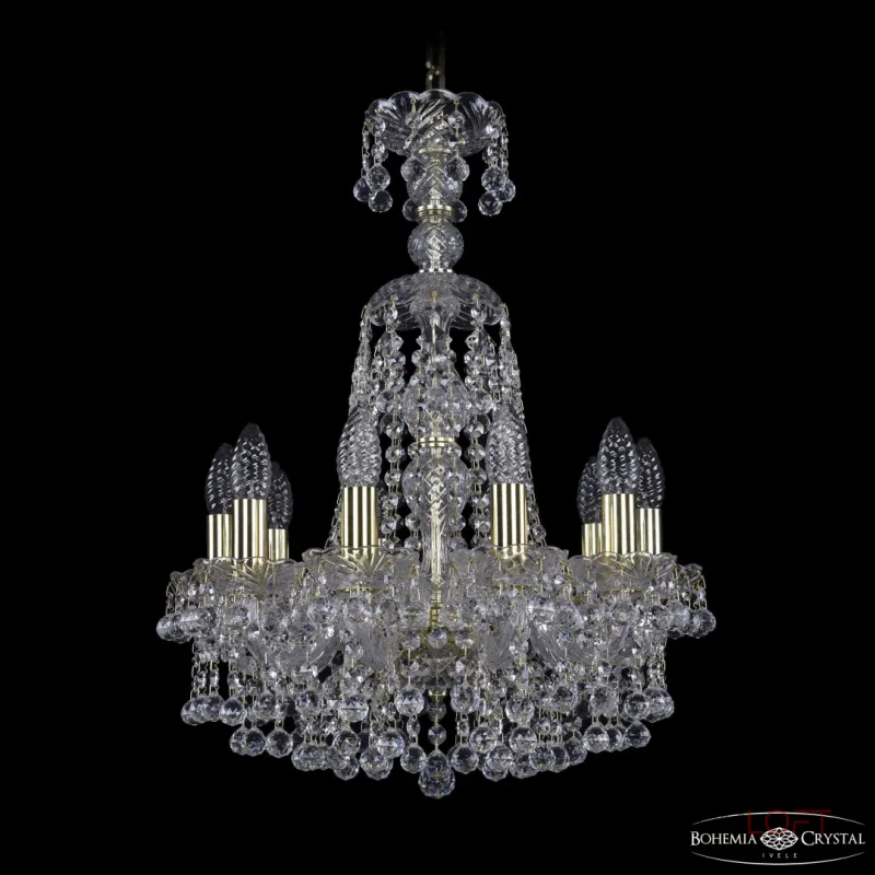 Подвесная люстра Bohemia Ivele Crystal 1409 1409/10/141/XL-59 G Подвесная люстра Bohemia Ivele Crystal 1409 1409/10/141/XL-59 G