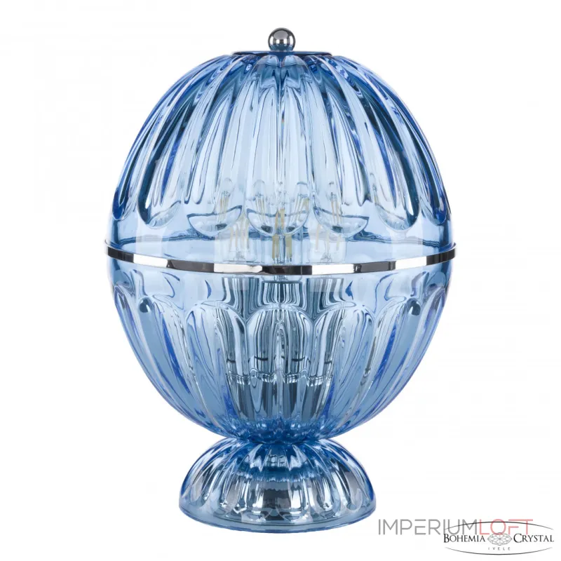 Настольная лампа Bohemia Ivele Crystal 5480 5480L/22 Ni Aquamarine/M-1H Настольная лампа Bohemia Ivele Crystal 5480 5480L/22 Ni Aquamarine/M-1H