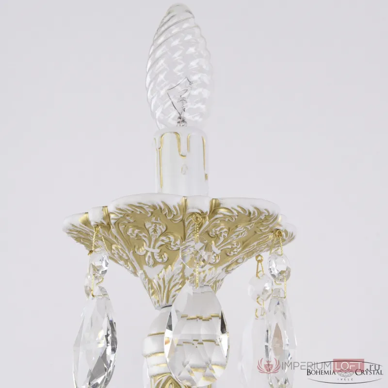 Настольная лампа Bohemia Ivele Crystal AL7801 AL78100L/1-38 WMG от ImperiumLoft
