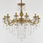 Подвесная люстра Bohemia Ivele Crystal AL7801 AL78101/10/250 B FP