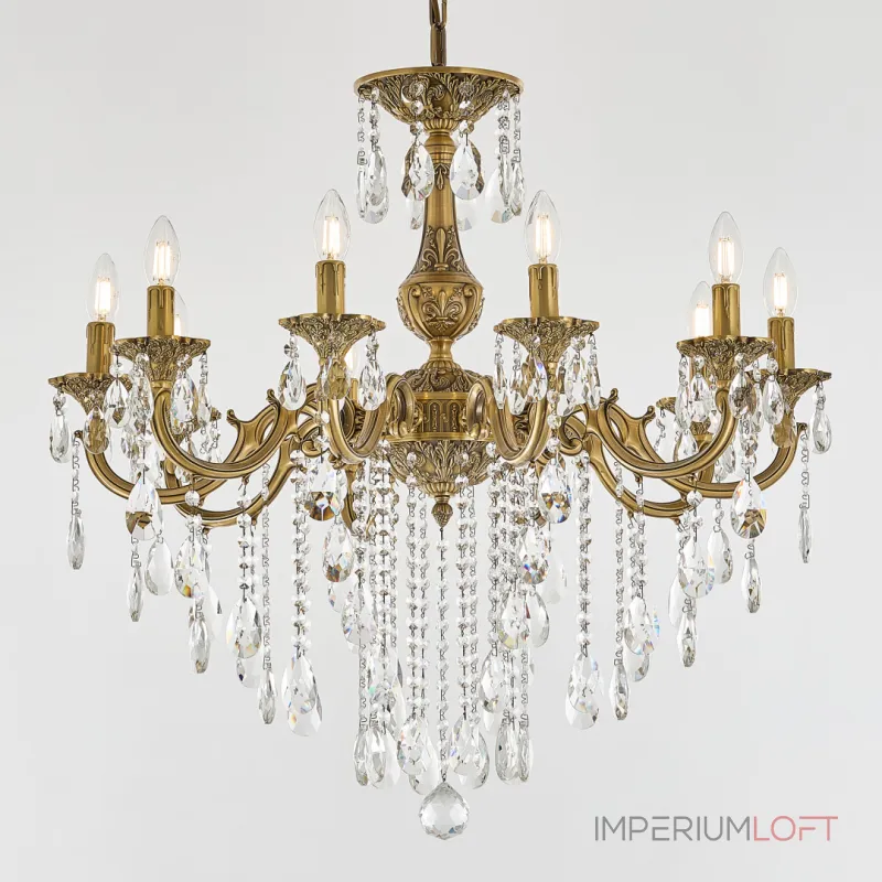 Подвесная люстра Bohemia Ivele Crystal AL7801 AL78101/10/250 B FP
