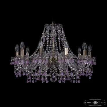 Подвесная люстра Bohemia Ivele Crystal 1410 1410/10/240 Pa V7010 Подвесная люстра Bohemia Ivele Crystal 1410 1410/10/240 Pa V7010