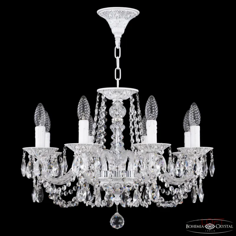 Подвесная люстра Bohemia Ivele Crystal AL1602 AL16302/8/195 WMN Подвесная люстра Bohemia Ivele Crystal AL1602 AL16302/8/195 WMN