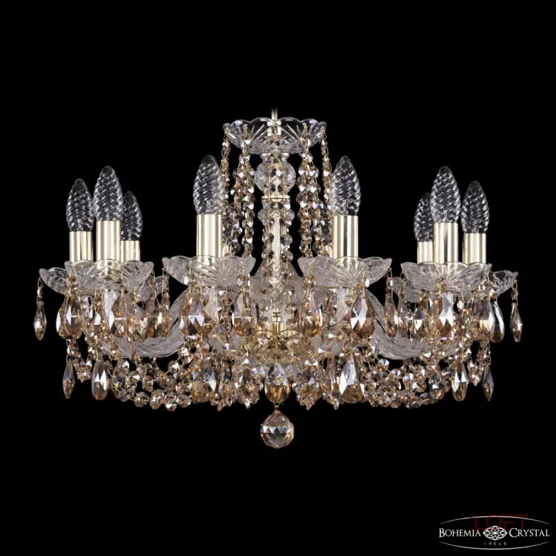 Подвесная люстра Bohemia Ivele Crystal 1402 1402/10/195 G R721